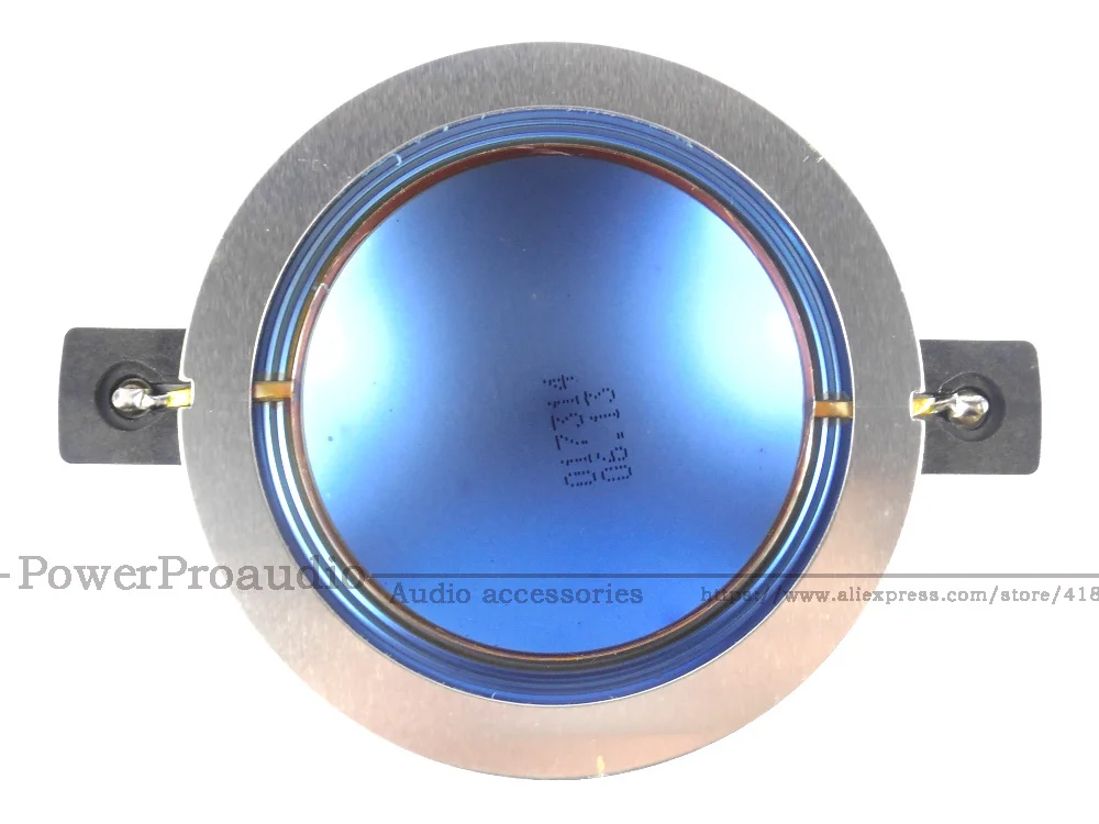 6 шт. диафрагма для P-Audio BMD750 Turbosound CD210 CD212#10-085 диафрагма синий из титана и алюминия плоский провод