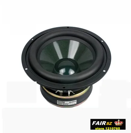 Kasun 8 дюймов низкочастотный динамик с басами динамик KS-8014 200 Вт 8 Ом HiFi super bass fever bass