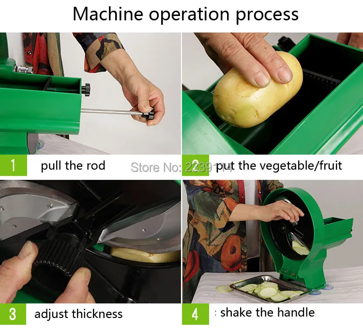 Бытовой ручной слайсер лимон фруктовый, овощной слайсер Еда дробильная машина