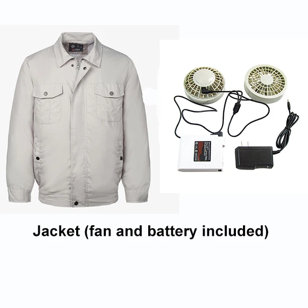 Air Conditioning Clothes Cooling Conditioned Fan Jacket For Outdoor High Temperature Cooling