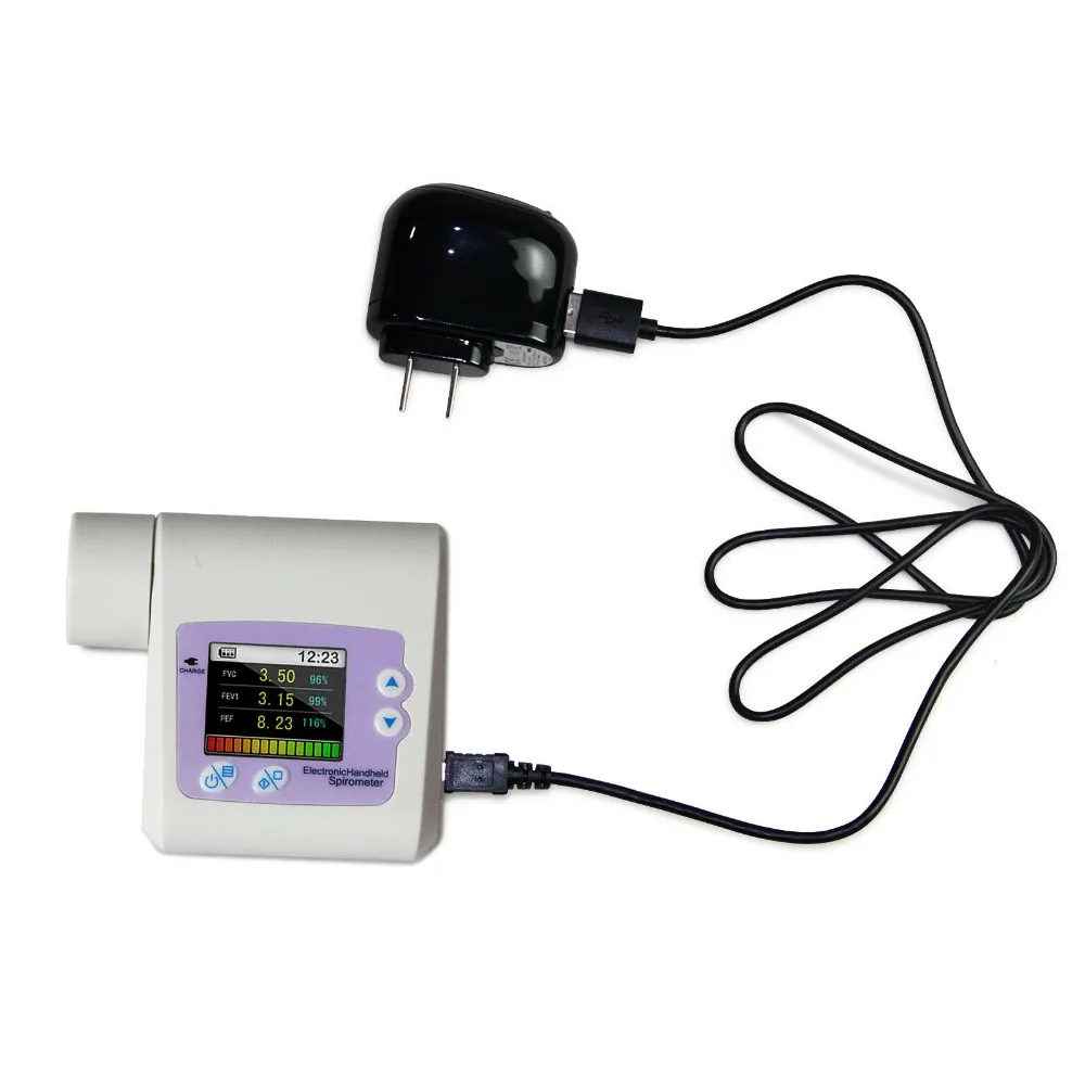 CONTEC SP10 цифровой прибор для измерения объема легких спирометр функция легочного