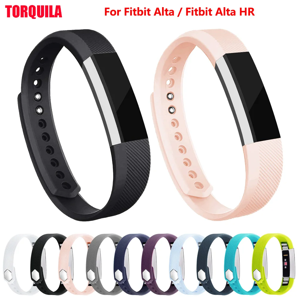 Ремешок TORQUILA Для Fitbit Alta/Fitbit Alta HR умные часы для фитнеса силиконовый регулируемый