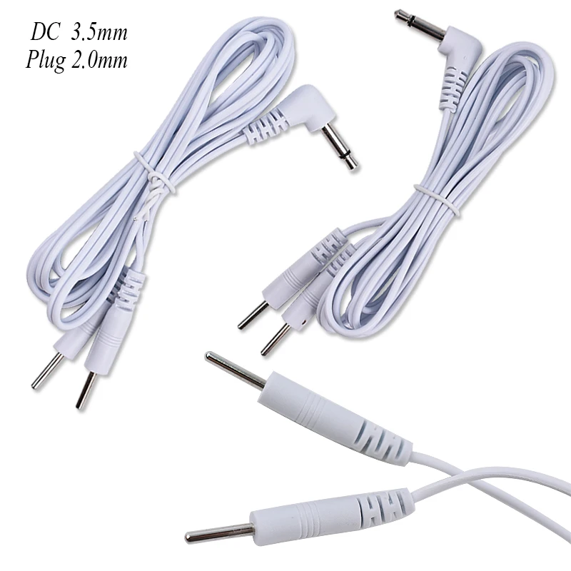 1.2m 2-way Electrode Wires for Massager Electric Ems Trainer Tens Acupuncture Therapy Machine Muscle Stimulator 1.2m DC 3.5mm 1.2m 2-way Electrode Wires for Massager Electric Ems Trainer Tens Acupuncture Therapy Machine Muscle Stimulator 1.2m DC 3.5mm
