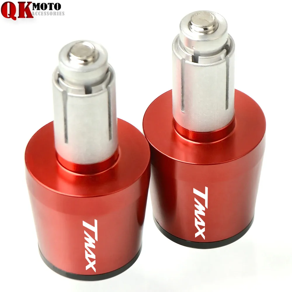 

Customized T-MAX Motorcycle Hand Bar Ends Handlebar Grips Hand Bar Ends For YAMAHA TMAX 500/530 2001-2007 2002 2003 2004