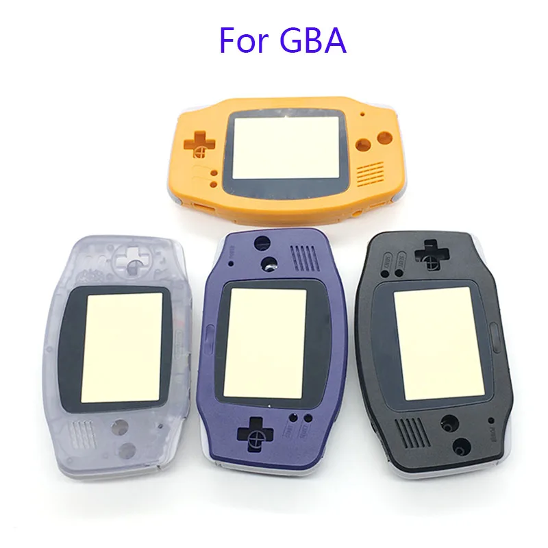 Housing Shell Case Cover+Screen Lens Protector +Stick Label for Gameboy Advance GBA Console