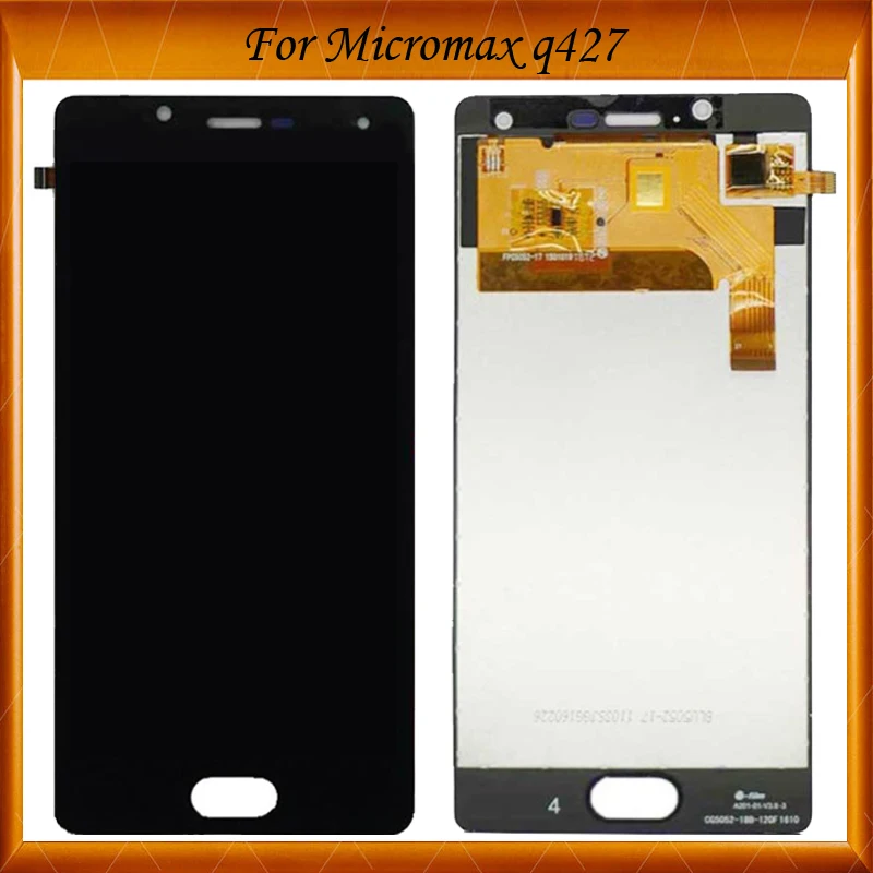 

Black/White LCD For Micromax Q427 Canvas Unite 4 Plus LCD Display With Touch Sensor Complete Assembly