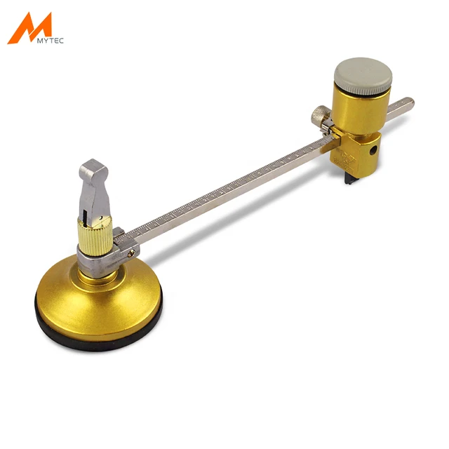 Industrial grade Circular Glass Compass Gauge Cutter Alloy Adjustable  Compasses Suction Cup Cutter Window Hole Opener Glass