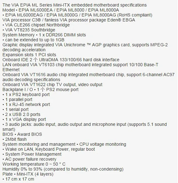 EPIA-ML8000AG 1