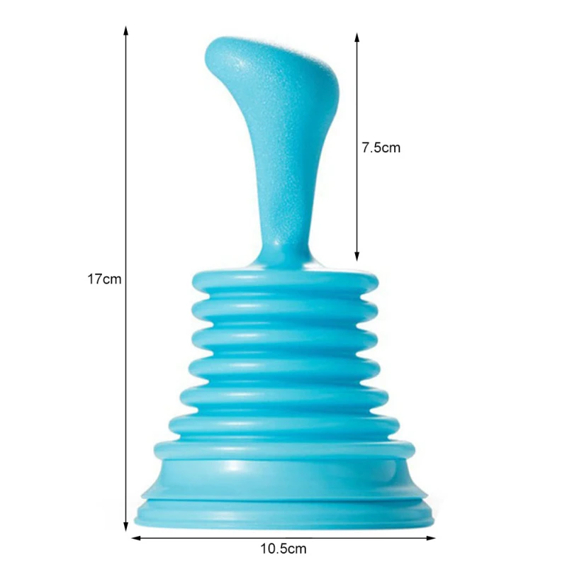Креативный семейный мощный трубчатый Отбойник для ванной, унитаза, Плунжер для кухонной раковины, очиститель труб, кухонный нож, инструмент для слива пола
