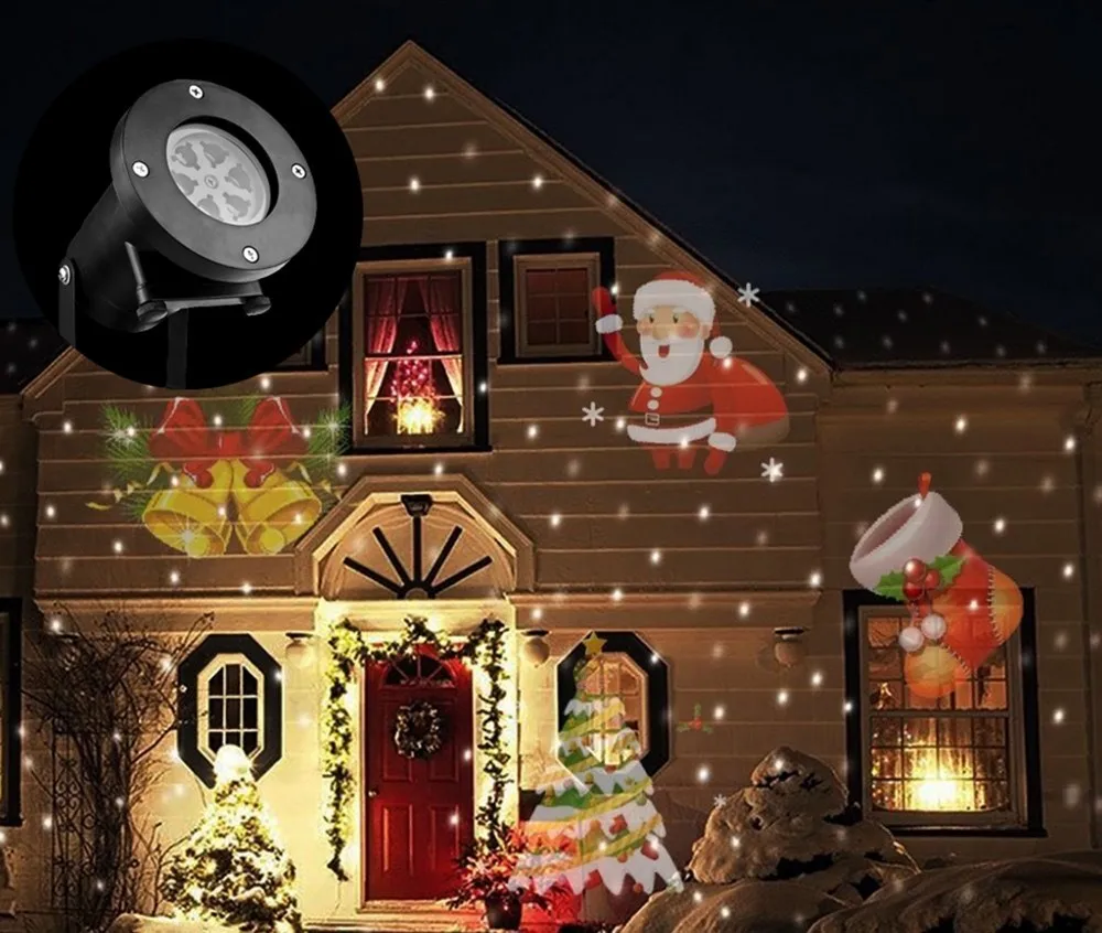 

shopping bags 10pcs/ 12 patterns christmas lights outdoor laser star shower light Waterproof Star