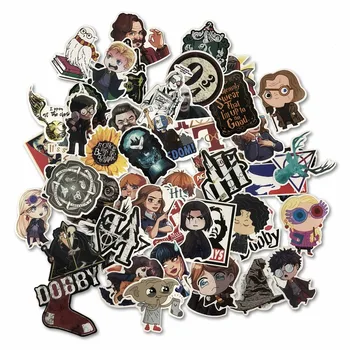 

53PCS Pack Cartoon Harry Classic Stickers Set Toy Sticker For Luggage Skateboard Laptop Sticker Refrigerator Stationery Stickers