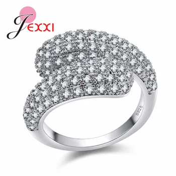 

Clear Cubic Zirconia Engagement Rings Wholesale Cross 925 Sterling Silver Crystal Fashion CZ Stone Wedding Jewelry For Men