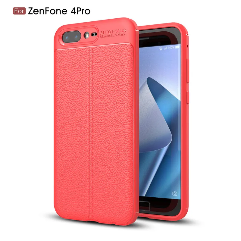 Silicone Case For ASUS ZenFone 4 Pro ZS551KL 5.5inch Case Soft TPU PU Leather Back Cover For Asus  ZenFone 4 Pro ZS551KL Case (19)