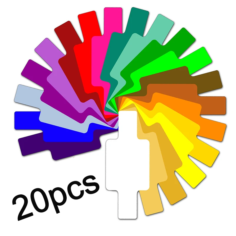 DOITOP 20 цветов фотографический фильтр цветных гелей карты освещения Рассеиватель Вспышки Speedlite для DSLR Canon Nikon Olympus Pentax