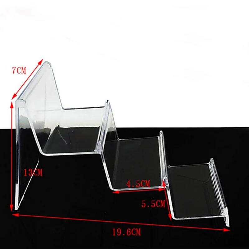 Mordoa прозрачный акриловый дисплей полка мобильный кошелек очки стойки многослойный раскрытие Frame1-2-3-4 слой ювелирных изделий дисплей полка - Цвет: 3