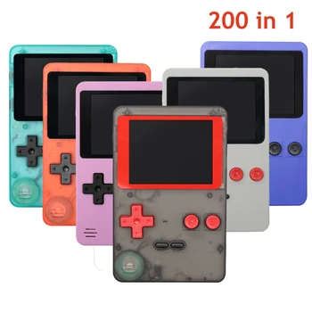 

Classic Mini Handheld Game Player Built-in 200 Classic Video Game Console Gift For Children Support TV output