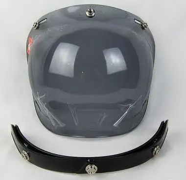 capacete каско винтажные мотоциклетный шлем в стиле ретро 3 кнопки защитный смотровой щиток щит стекло открытым лицом очки для шлема - Цвет: black and frame