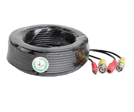 Security BNC 20M 65FT DC Power Cable For CCTV Security Camera