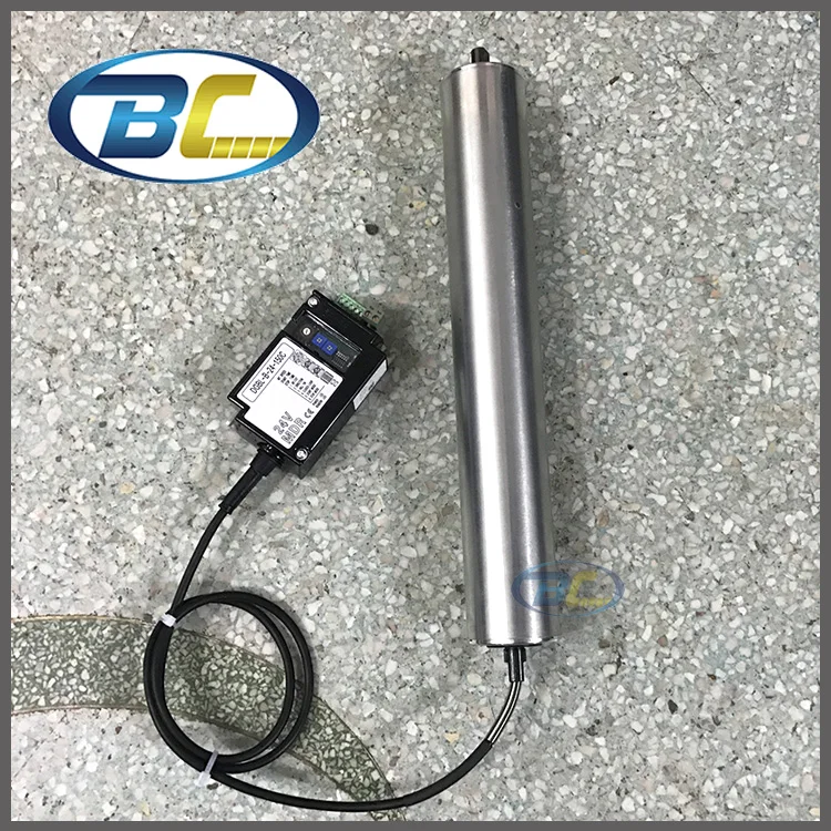 Diameter 50mm powered roller driving pulley for conveyorbelt mortised shaft