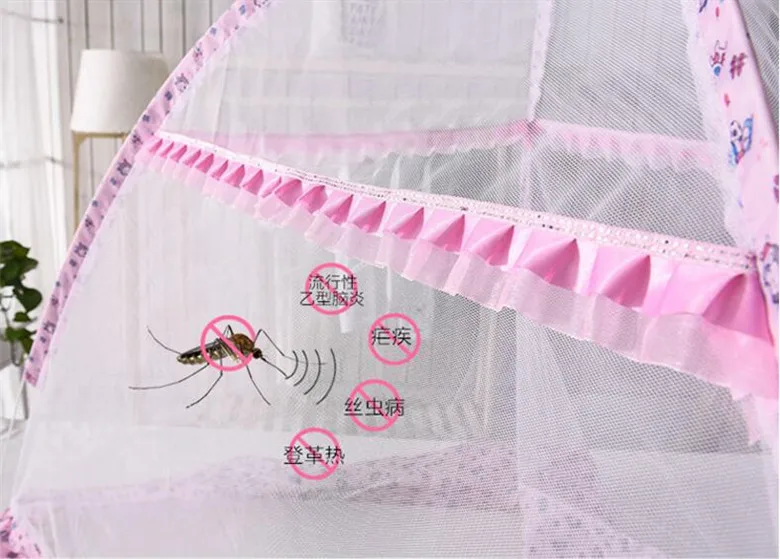 Портативный сетчатый тент детская кровать, москитная сетка для детской комнаты, анти навес от комаров для детской кровати, tenda infantil, складная палатка кровать