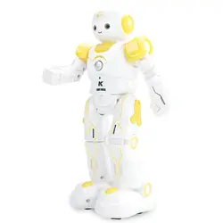 R12 кади Wile жест RC робот средства ухода для век со светодиодный ными огнями играет музыка танцы движется Радиоуправляемый игрушечный робот
