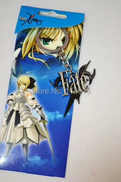 

Fate Stay Night Key chain Fate Logo Keychains Pendants