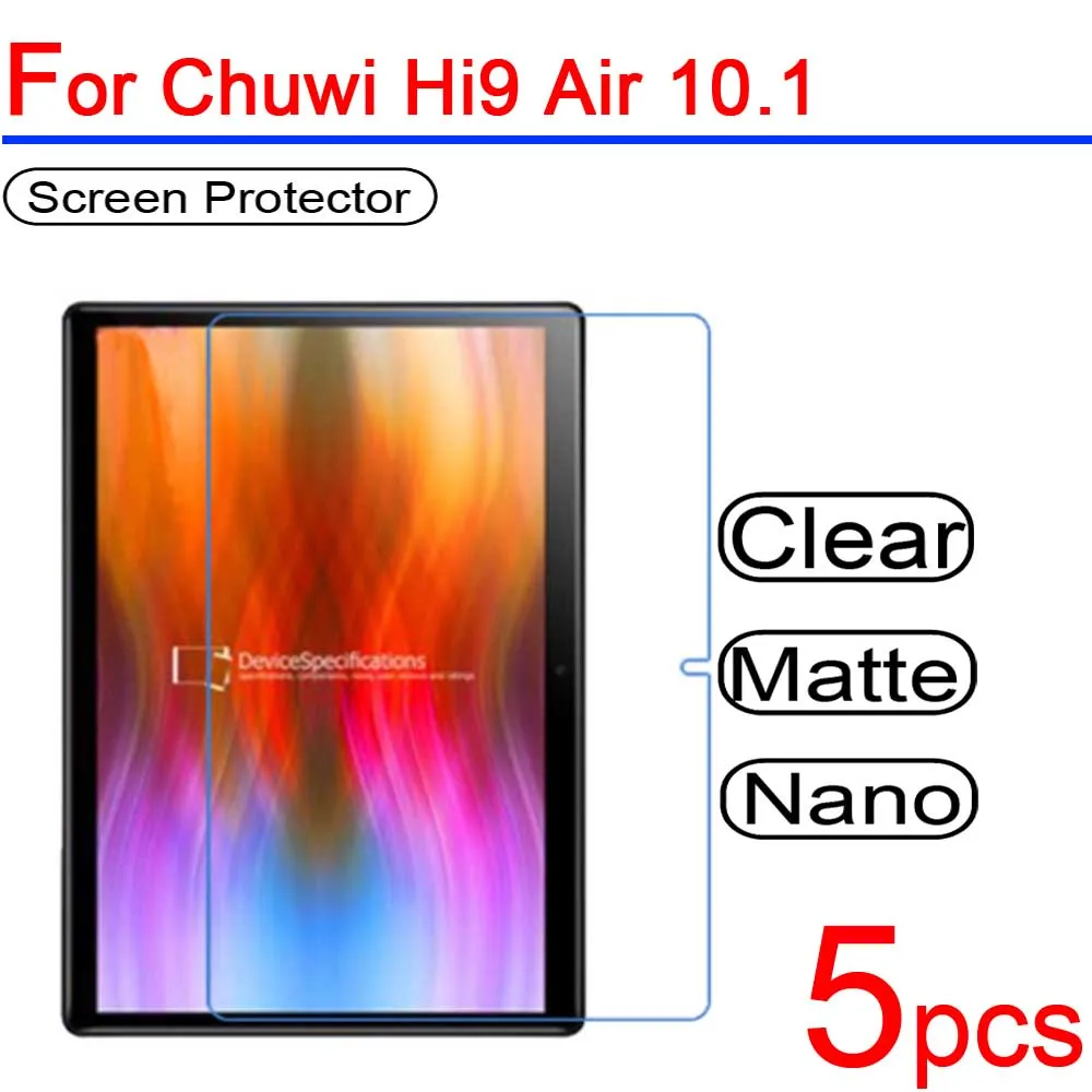 5 шт. ультра прозрачный мягкий для Chuwi Hi 9 Air ЖК экран Защитная крышка Hi9 10 1 Tablet