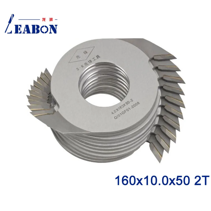 

LEABON 160*10.0*50 2T teeth Carbide Finger Joint Cutter for Woodworking Machine / Woodworking Tool