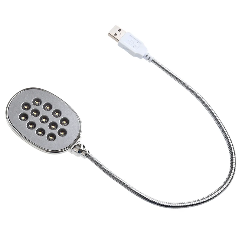 USB 13 светодиодный гибкий светильник для ноутбука