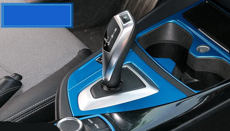 Для BMW F20 F21 Шестерни управление переключением передач Панель внутренняя окантовка стайлинга автомобилей Стикеры 1 серия 116i 118i интерьер авто аксессуары