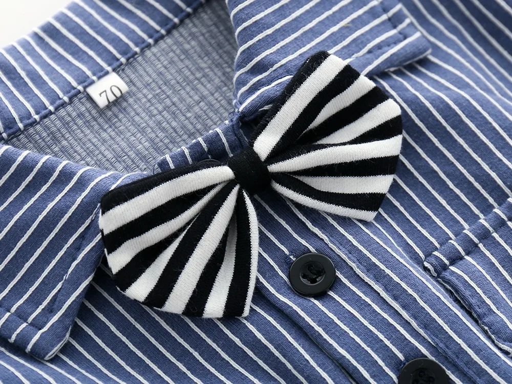 Ircomll/джентльменский комбинезон для новорожденных мальчиков весенние модные комбинезоны с галстуком-бабочкой костюм на День Благодарения одежда для маленьких мальчиков