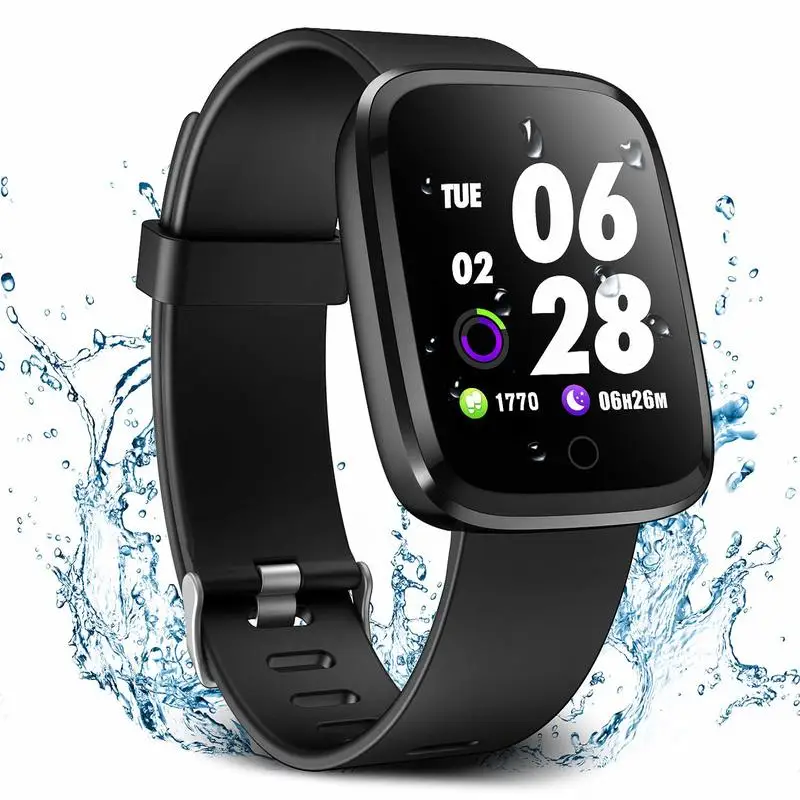 

Bluetooth Smart Watch Men Waterproof Fitness Activity Tracker with Heart Rate Monitor For IOS Android phone Wearable Smartwatch