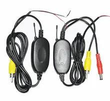 Wireless Parcheggio Auto B ackup RCA Video 2.4 Ghz trasmettitore Ricevitore kit per Auto Senza Fili Telecamera Posteriore Retromarcia Monitor Dell’automobile DVD GPS