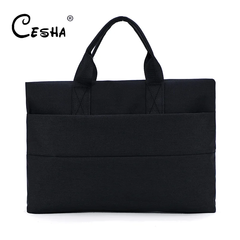 

Fashion Design Men and Women Nylon Briefcase High Quality Durable Students 15inch Laptop Bag Business Men Documents Bag