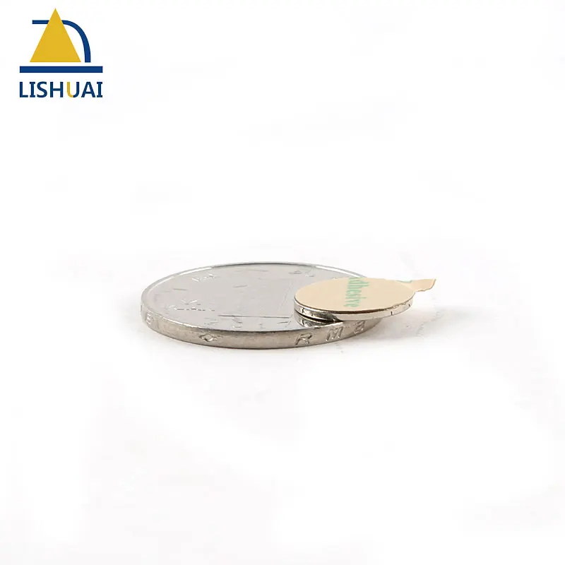 D12 мм x 1 мм с 3 м клейкие магнитные материалы неодимовый магнит мини маленький круглый дисковый магнит D12* 1
