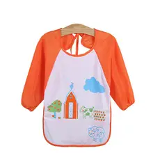 Детские, подарок для ребенка, водонепроницаемый, с длинными рукавами картина Пособия по кулинарии фартук школьный свободное Обучающие интересные игрушки подарок на день рождения