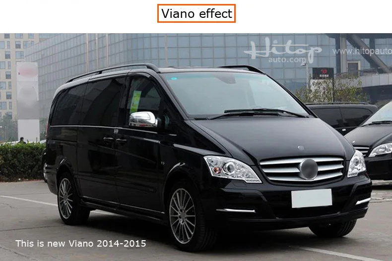 OE стиль Багажник На Крышу багажник для Viano старый VITO W639 2011 2015 алюминиевый сплав