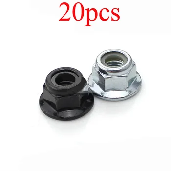 

20PCS 5mm Hole Flange Nut CW CCW Locknut Anti-loose Screw Nut for EMAX 2204 2205 2206 Motor RC Drone Aircraft Spare Parts