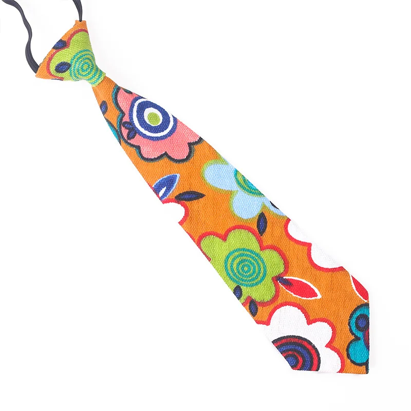 Детский галстук мультяшная Резина Женский Галстук японский Shibuya Ретро порт ветер галстук модный Индивидуальный милый - Цвет: BT014D