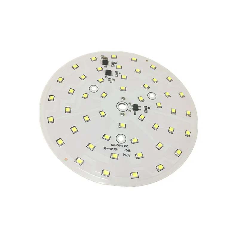 5 шт. светодиодная плата cob PCB AC 6000 В лампа 2835SMD чип умная IC flush световая панель 18 Вт
