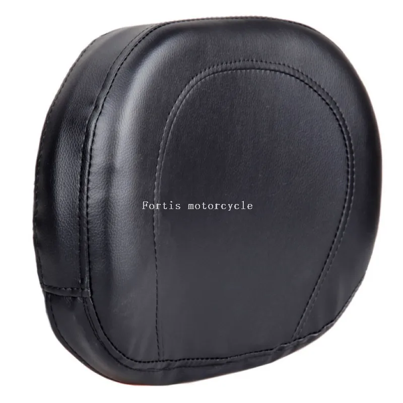 Universal Motorcycle Black Backrest Cushion Pad For Harley Honda Custom Bike | Автомобили и мотоциклы