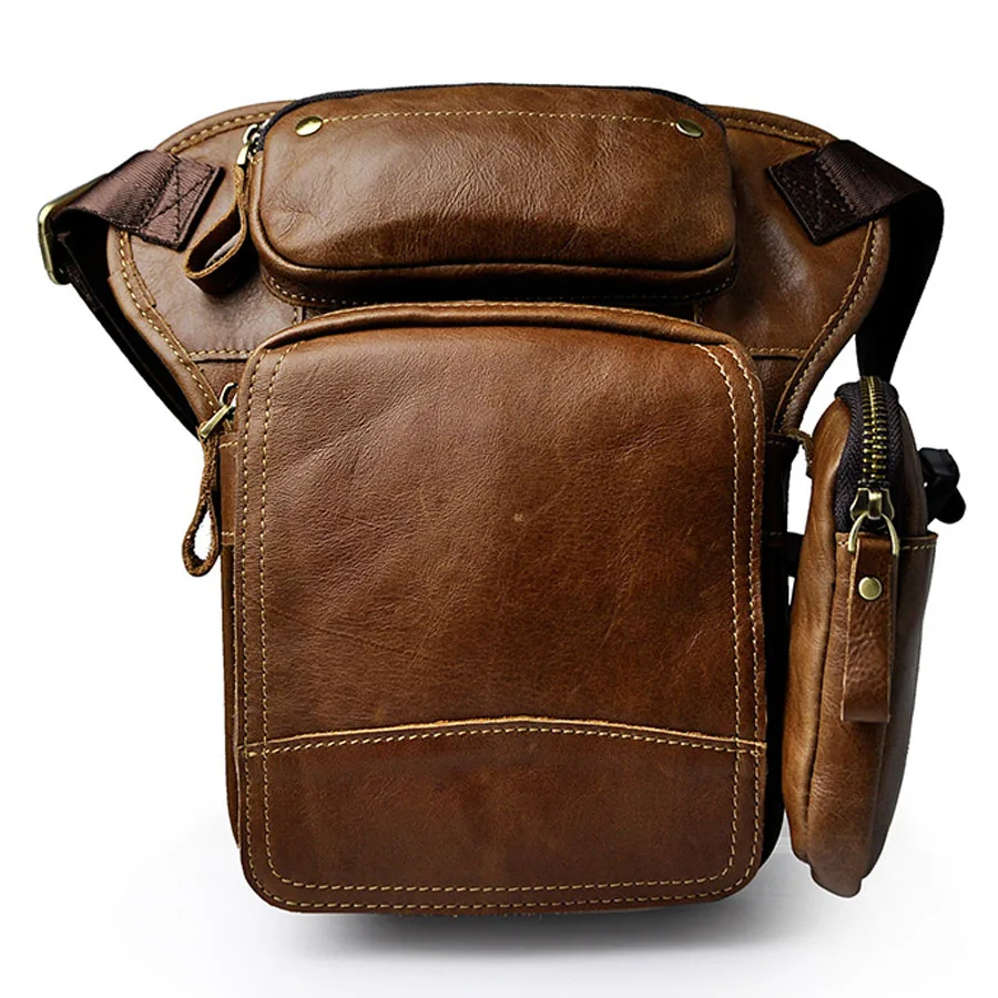 Мужская сумка Crazy Horse/Oil Wax из натуральной кожи, винтажная сумка на плечо от известного бренда