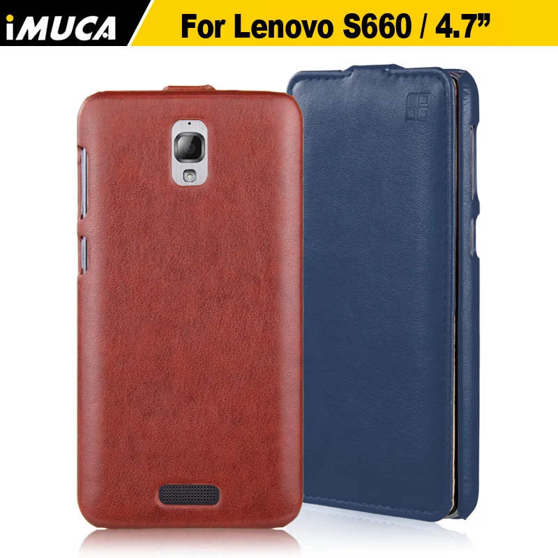 Lenovo s660 чехол люкс Флип кожаный для s668t Вертикальный Капа IMUCA Марка оригинальный |
