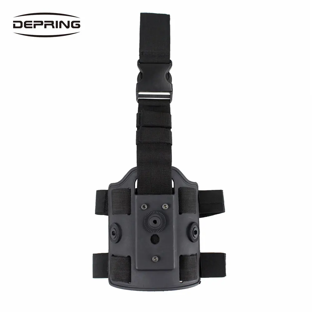 Heavy Duty Drop Leg Holster Platform Moulded Polymer