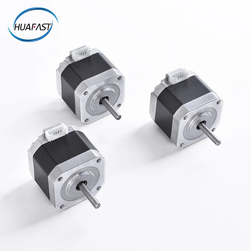 

Huafast 3d printer parts MK8 MK7 step motor 48mm Nema 17 Motor 42 motor set with 1m Cable for 3D Printer CNC XYZ