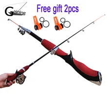 1,4 м Мини Телескопическая Удочка для подледной рыбалки, приманка, рыболовные снасти, торговля, параболическая удочка, скалистые скалы, карп, удочки, мини, Vara De, удочка