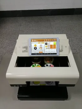 

Free Tablet Wifi 3D Edible Ink Food Selfie Coffee Printer Machine