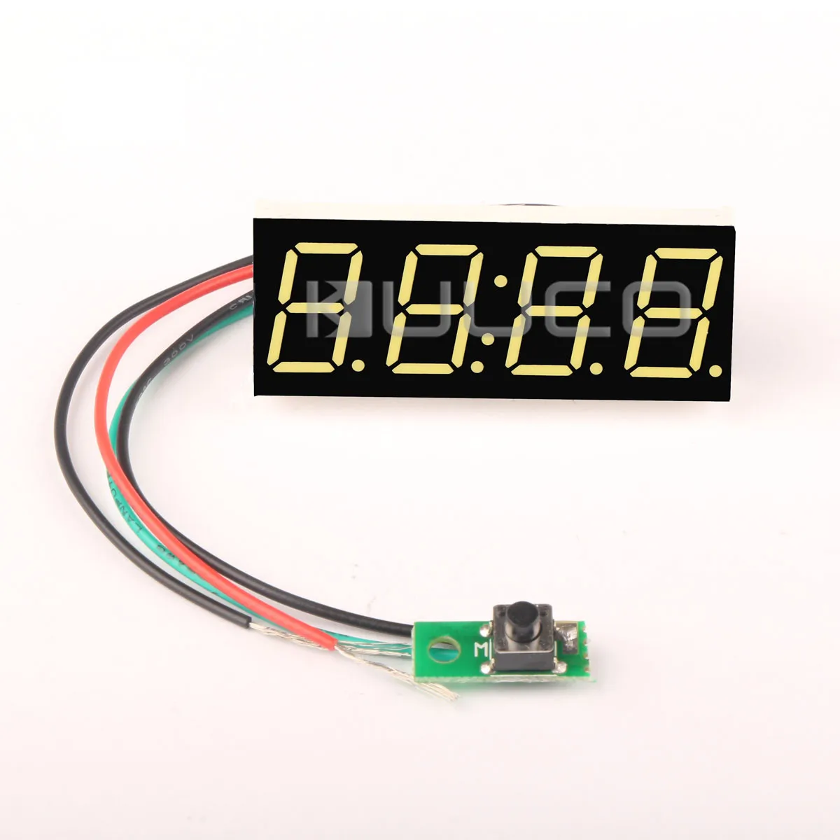 

Digital Clock 0.56" White LED 24 Hour Mode Clock DC 12V 24V Car /Motorcycle Digital Electric Clock