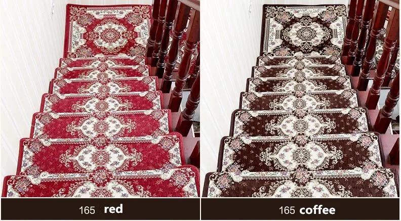Beibehang Высококачественный апгрейд простой европейский стиль домашняя лестница пользовательские вышитые пластиковые противоскользящие лестницы шаг коврик