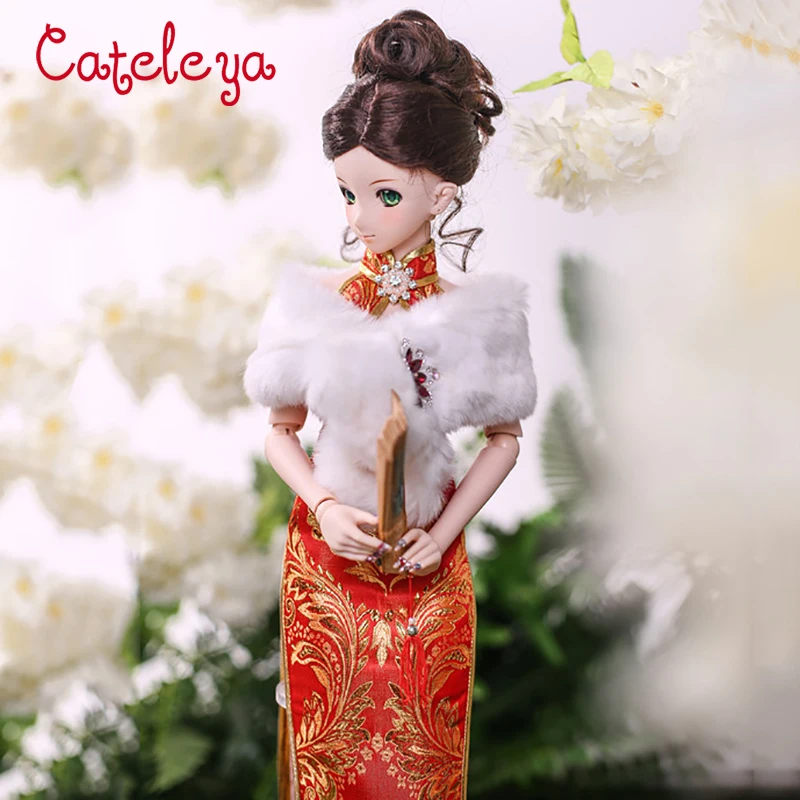 

Cateleya BJD doll dress 1/3 1/4 DD cheongsam Doll Accessories